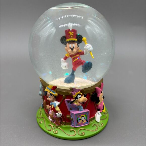 Disney Store Mickey 75th Anniversary Special Edition Collectible Snow Globe /Box - Picture 2 of 11